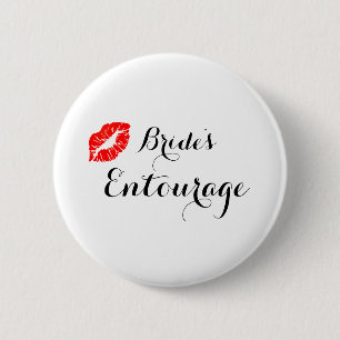 Schaltfläche "Moderne Kalligrafie Brides Entourage Button