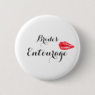 Schaltfläche "Moderne Kalligrafie Brides Entourage Button