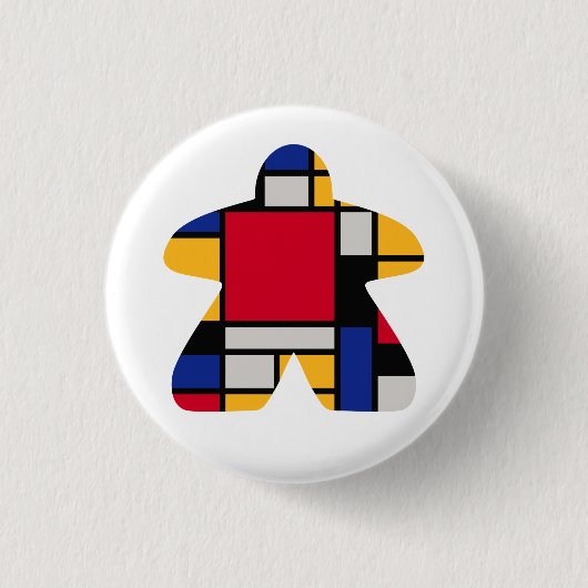 Schaltfläche "Moderne Kunst" Button (Vorderseite)