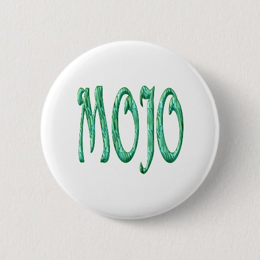 Schaltfläche Mojo weiß Button (Vorderseite)