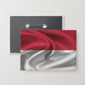 Schaltfläche "Monaco Flag" Button (Vorderseite/Rückseite)