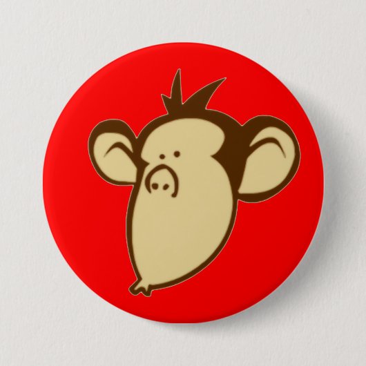 Schaltfläche "Monkey" Button (Vorderseite)