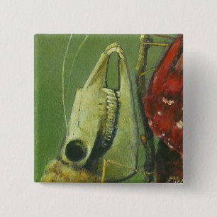 Schaltfläche "Moth-Gothic-Skull" Button