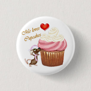 Schaltfläche "Mouse Cupcake" Button