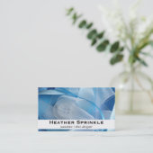 Schaltfläche & Multifunktionsleiste Visitenkarte (Stehend Vorderseite)