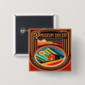 Schaltfläche "Museumsdokumentationsstelle" Button (Vorne & Hinten)