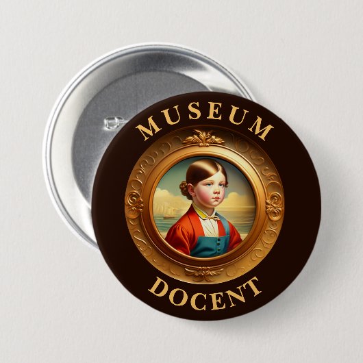 Schaltfläche "Museumsdokumentationsstelle" Button (Vorne & Hinten)