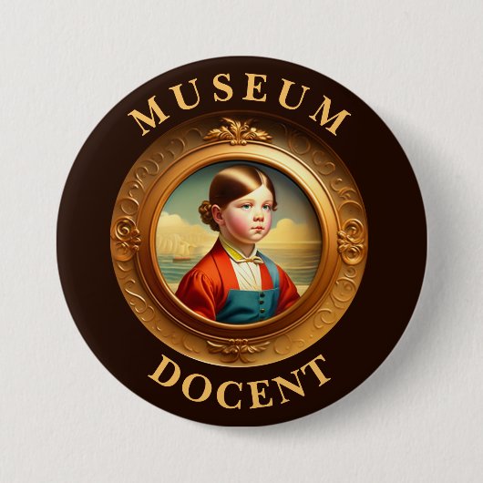 Schaltfläche "Museumsdokumentationsstelle" Button (Vorderseite)