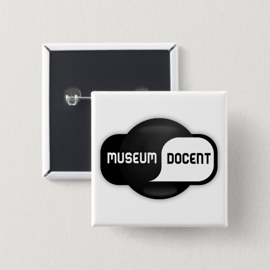 Schaltfläche "Museumsdokumentationsstelle" Button (Vorne & Hinten)