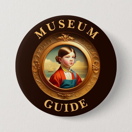 Schaltfläche "Museumstitel" Button (Vorderseite)