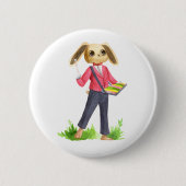 Schaltfläche "Musician Rabbit" Button (Vorderseite)