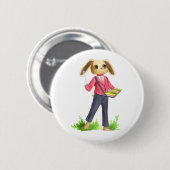 Schaltfläche "Musician Rabbit" Button (Vorne & Hinten)