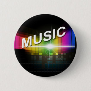 Schaltfläche "Musik-Illustration" Button