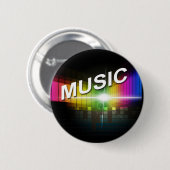 Schaltfläche "Musik-Illustration" Button (Vorne & Hinten)