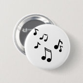 Schaltfläche Musiknoten Button (Vorne & Hinten)