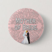 Schaltfläche: Mutter der Braut Button (Vorderseite)
