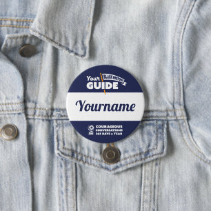 Schaltfläche Name des Führers für die Schwarze His Button