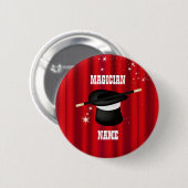 Schaltfläche "Name des Magician-Party" Button (Vorne & Hinten)