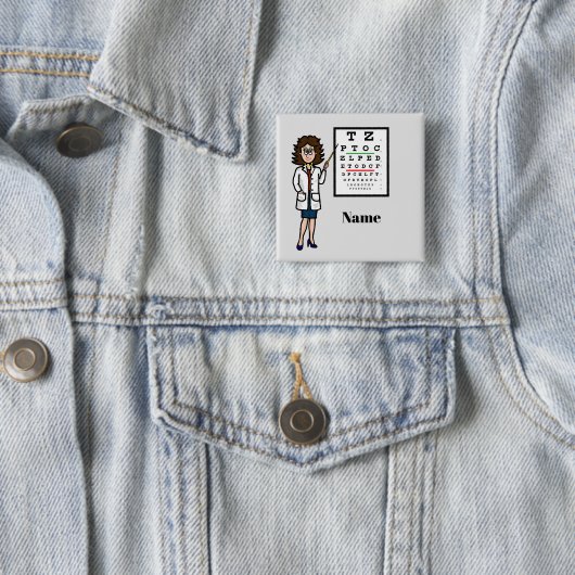 Schaltfläche "Name des Optometristen bei Frauen" Button (Beispiel)