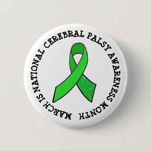 Schaltfläche "National Cerebral Palsy Awareness Mo Button