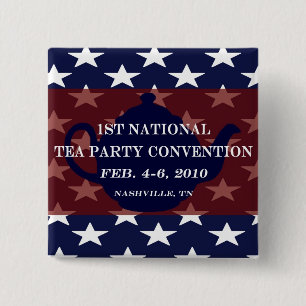 Schaltfläche "National Tee Party Convention" Button
