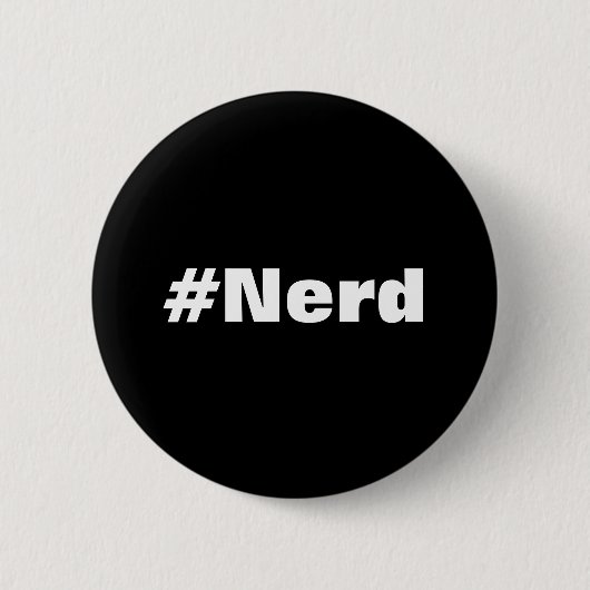 Schaltfläche #Nerd Button (Vorderseite)