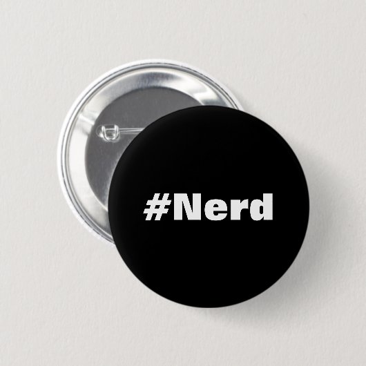Schaltfläche #Nerd Button (Vorne & Hinten)