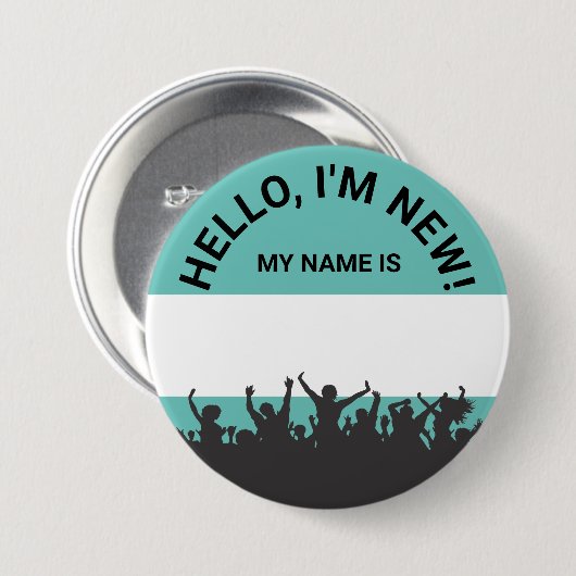 Schaltfläche "Neuer Mitarbeiterwillkommen" Button (Vorne & Hinten)