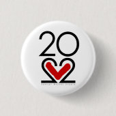 Schaltfläche "Neues Jahr 2022" Button (Vorderseite)
