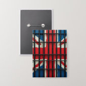 Schaltfläche Neues Rechteck in Großbritannien Button (Vorderseite/Rückseite)