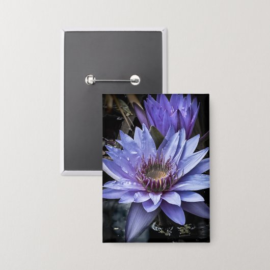 Schaltfläche "New Blue" Button (Vorderseite/Rückseite)