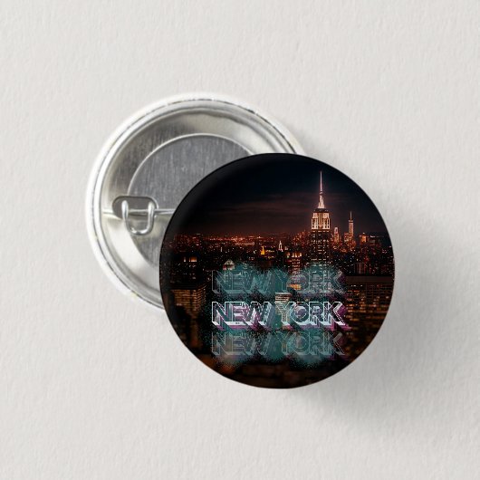 Schaltfläche New York Button (Vorne & Hinten)