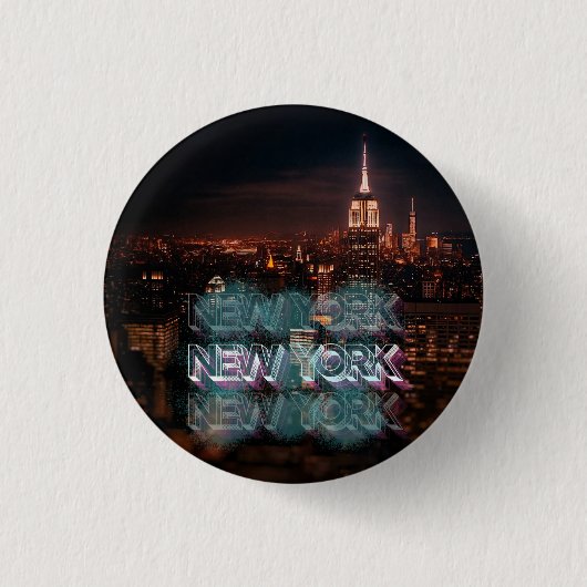 Schaltfläche New York Button (Vorderseite)