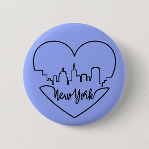 Schaltfläche "New York Heart" Button