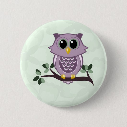 Schaltfläche "Niedliche Blume" Button (Vorderseite)