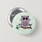 Schaltfläche "Niedliche Blume" Button (Vorne & Hinten)