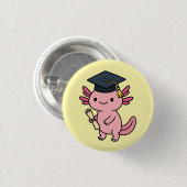 Schaltfläche niedlicher Abschluss Axolotl Button (Vorne & Hinten)