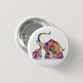 Schaltfläche "niedliches Baby und Mama" Button (Vorne & Hinten)