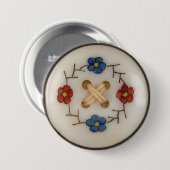 Schaltfläche "niedliches Nähen" Button (Vorne & Hinten)