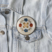 Schaltfläche "niedliches Nähen" Button (Beispiel)
