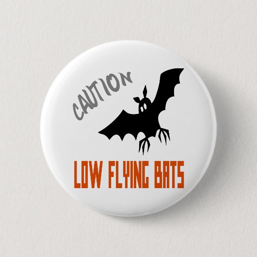 Schaltfläche "Niedrig fliegende Fledermäuse" Button (Vorderseite)