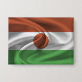 Schaltfläche "Niger Flag" Button (Vorderseite)