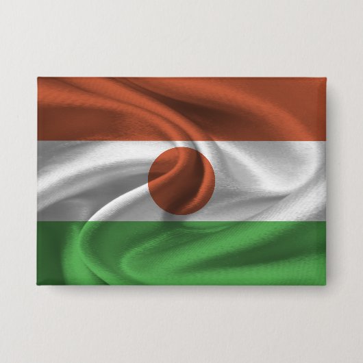 Schaltfläche "Niger Flag" Button (Vorderseite)