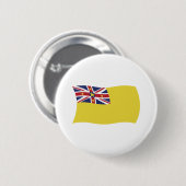 Schaltfläche "Niue Flag" Button (Vorne & Hinten)