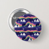Schaltfläche Nordlichter Button (Vorne & Hinten)