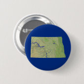 Schaltfläche North Dakota Map Button (Vorne & Hinten)