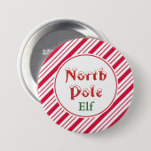 Schaltfläche "North Pole Elf" Button (Vorne & Hinten)