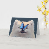 SCHALTFLÄCHE NOSE BLANK - KOMPLETTKARTE KARTE (Gelbe Blume)