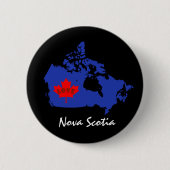 Schaltfläche "Nova Scotia Customizing Canada Butto Button (Vorderseite)