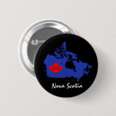Schaltfläche "Nova Scotia Customizing Canada Butto Button (Vorne & Hinten)